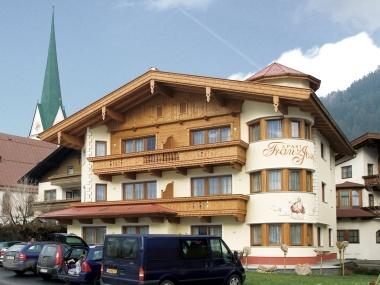 Pohled na rakouské apartmány Franz Josef