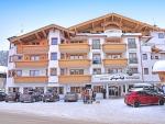Rakouský hotel Jägerhof v zimě