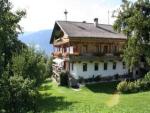Rakouské místo Zell am Ziller s domem Blaserhof 