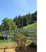Rakousko, místo Zell am Ziller s bobovkou